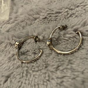Longaberger So Rachael hoop earrings